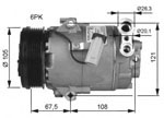 FC0700 A/C Compressor 13124754 1854532 OPEL ASTRA H 2004-